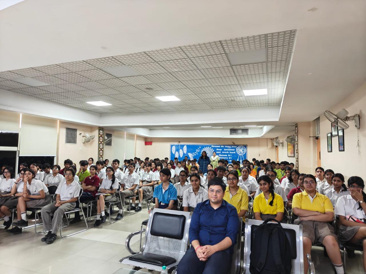 Alumnus Ishaan Sai Inspires Senior Students
